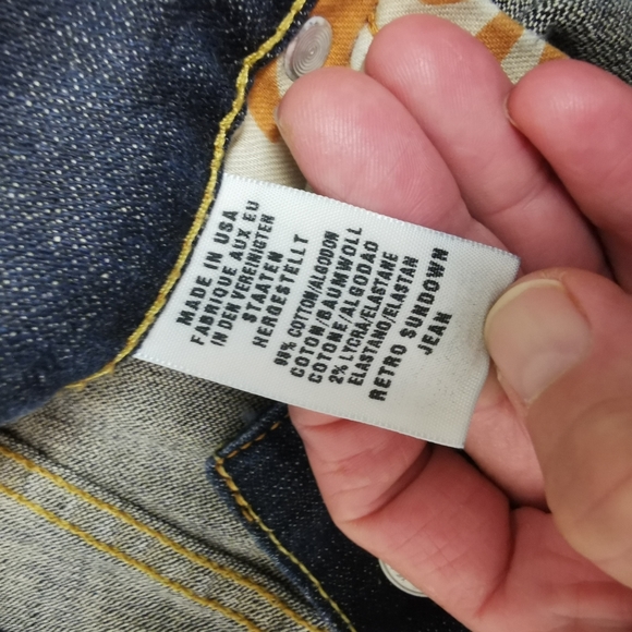 Nwot, Lucky Brand "retro sundown" size 2/26 - Picture 3 of 4